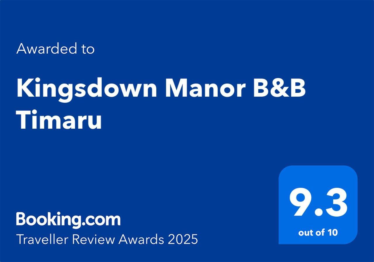 Kingsdown Manor B&B Timaru Buitenkant foto